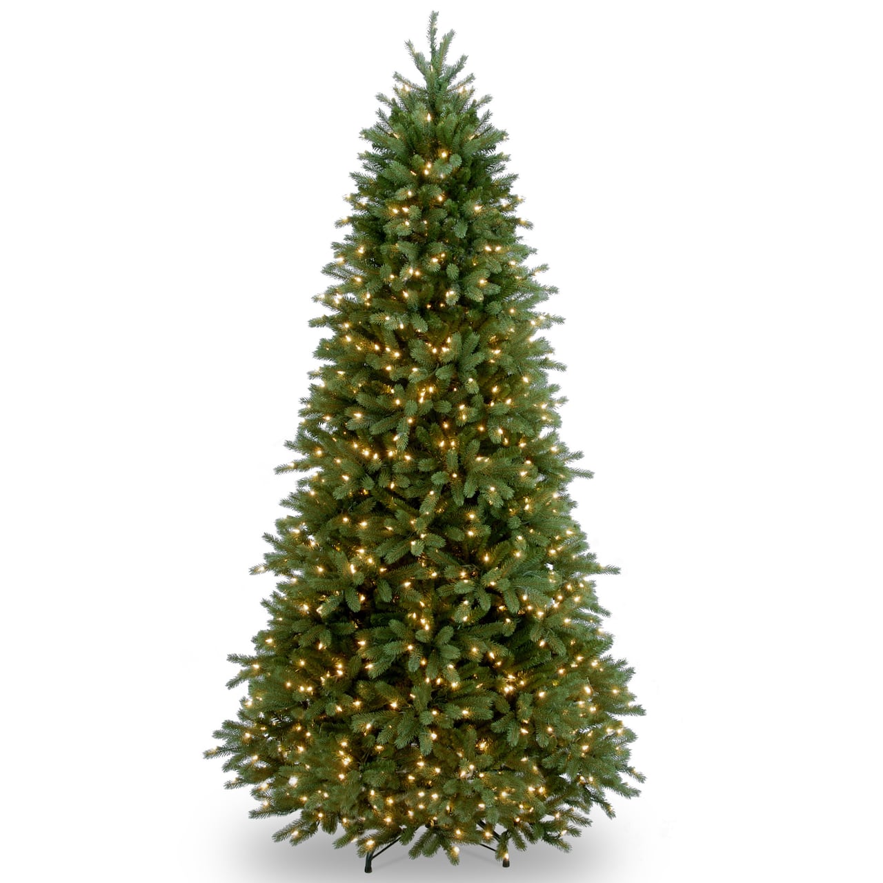 7.5ft. Pre-Lit Feel Real® Jersey Frasier Fir Slim Artificial Christmas Tree, Clear Lights